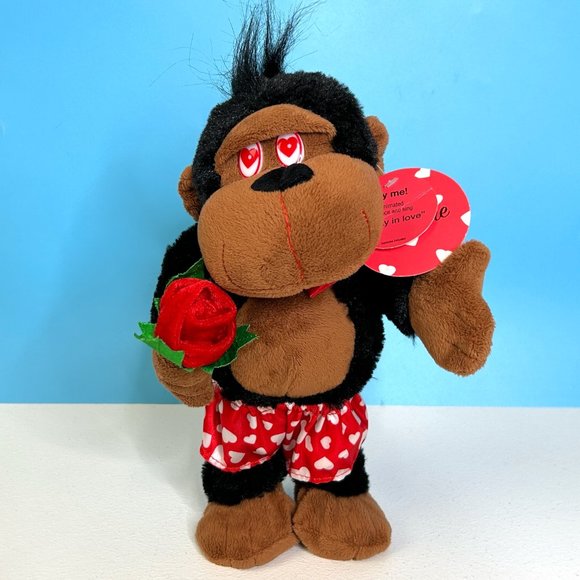 VERY RARE VINTAGE Kmart‎ Gorilla Sound Sings Dances Beyonce CRAZY IN LOVE Plush - Picture 1 of 7